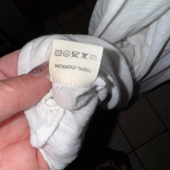 Magnolia Pearl Classic White Hoodie Dress, NWT - Picture 9 of 12